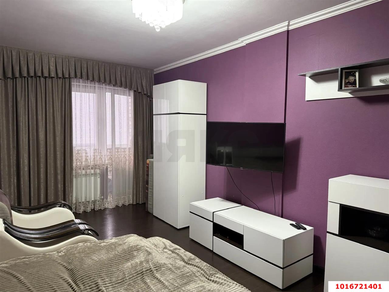 Фото №1: 1-комнатная квартира 46 м² - Краснодар, Карасунский внутригородской округ, Центральный внутригородской округ, Черёмушки, мкр. жилой комплекс Зелёный квартал, ул. Селезнёва, 4/10