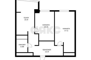 Фото №2: 2-комнатная квартира 61 м² - Краснодар, мкр. жилой комплекс Галактика, 