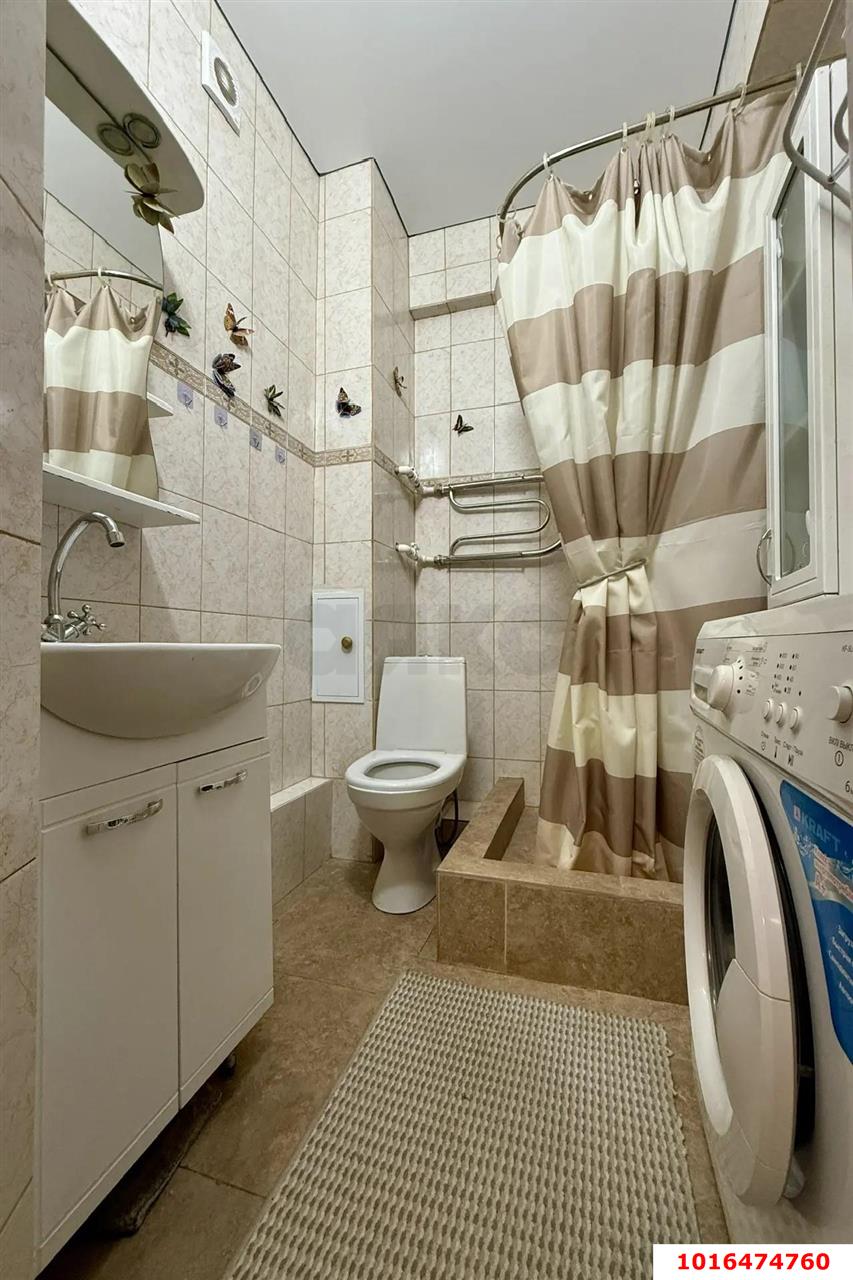 Фото №8: 1-комнатная квартира 40 м² - Берёзовый, Прикубанский внутригородской округ, мкр. Витаминкомбинат, ул. 2-я Целиноградская, 38/3