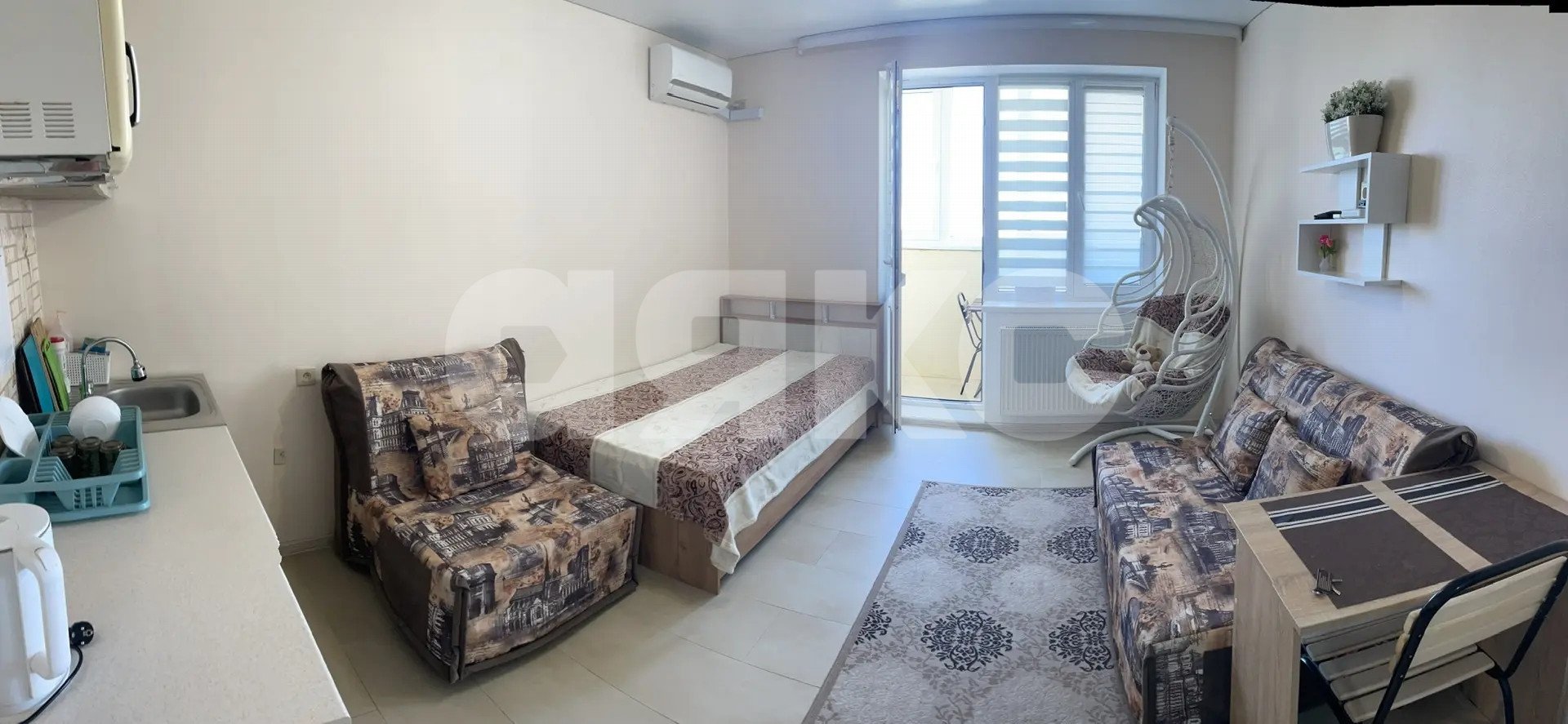 Фото №1: Студия 28 м² - Анапа, жилой комплекс Красная Площадь, мкр. жилой комплекс Красная Площадь, ул. Астраханская, 97