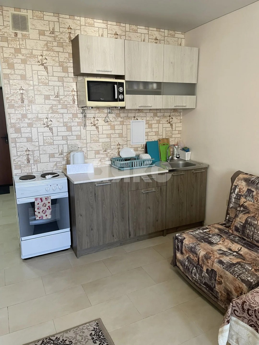 Фото №4: Студия 28 м² - Анапа, жилой комплекс Красная Площадь, мкр. жилой комплекс Красная Площадь, ул. Астраханская, 97