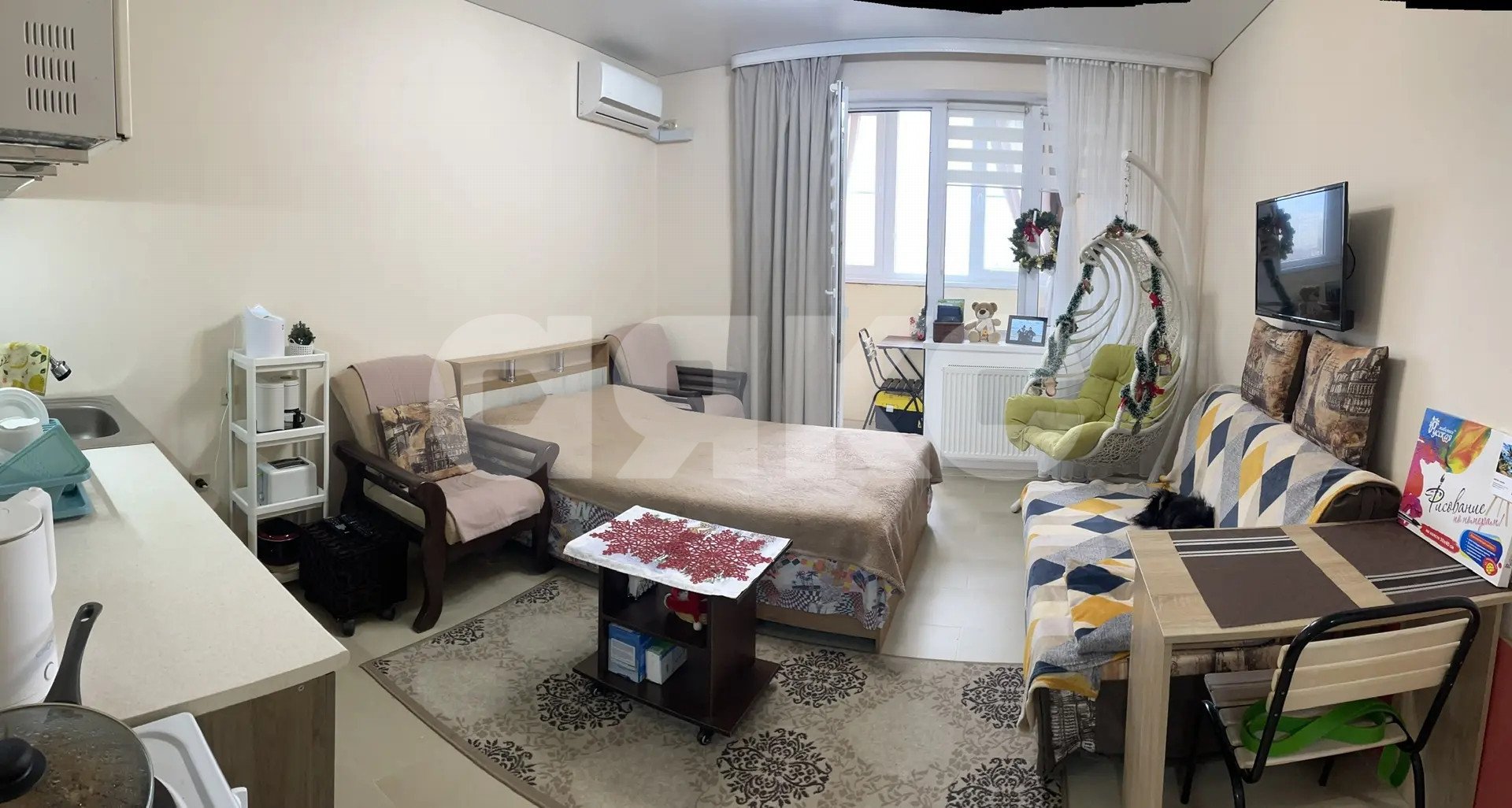 Фото №3: Студия 28 м² - Анапа, жилой комплекс Красная Площадь, мкр. жилой комплекс Красная Площадь, ул. Астраханская, 97