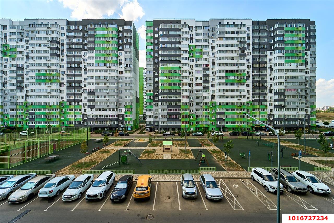 Фото №7: 1-комнатная квартира 52 м² - Краснодар, Прикубанский внутригородской округ, Восточный, мкр. жилой комплекс Квартал № 6, ул. имени Героя Советского Союза Николая Воробьёва, 15