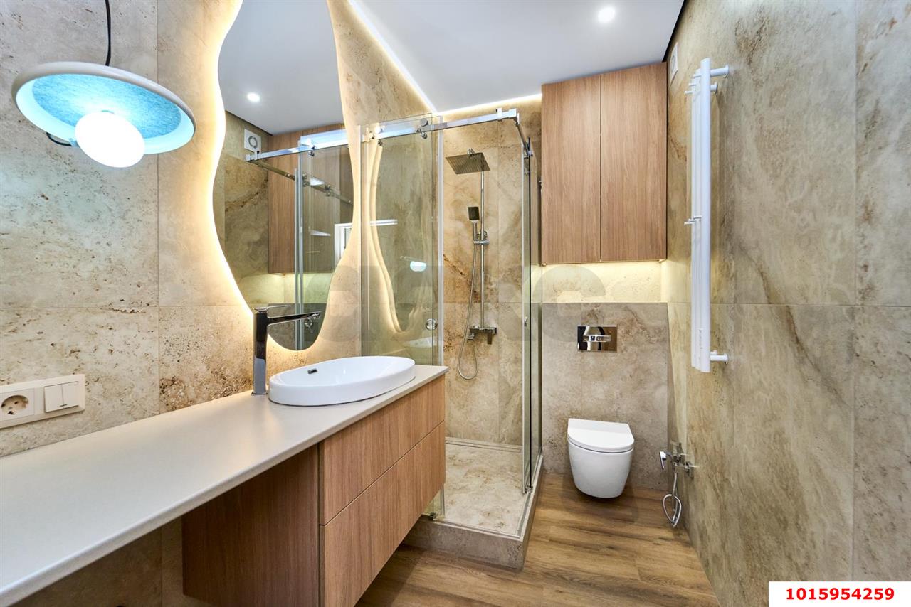 Фото №11: 1-комнатная квартира 31 м² - Краснодар, Школьный, Прикубанский внутригородской округ, Круглик, мкр. жилой комплекс Сердце, ул. Школьная, 1