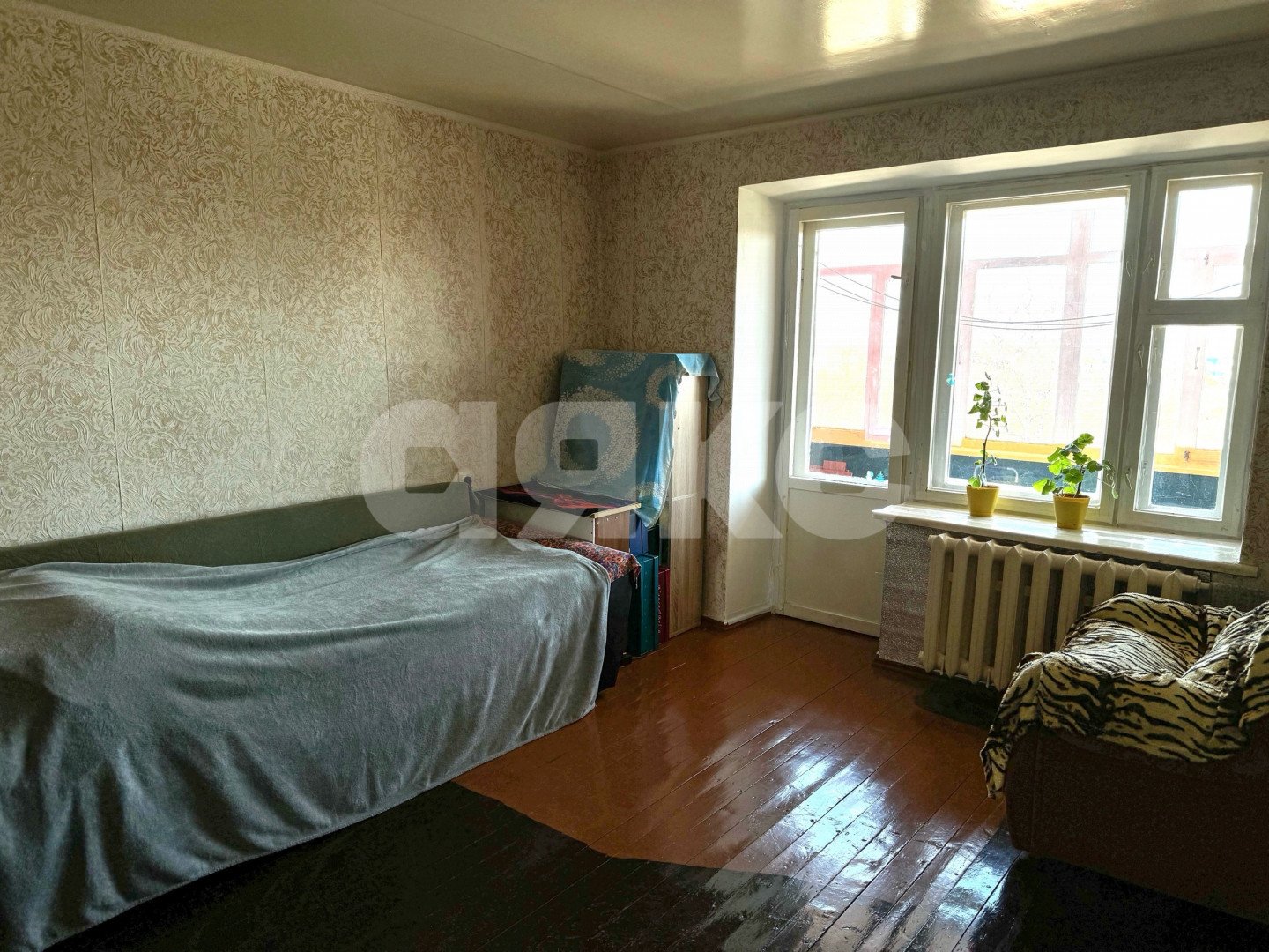 Фото №2: 3-комнатная квартира 59 м² - Тула, Центральный территориальный округ, Скуратовский, п. 2-й Западный, ул. Новосёлов, 1