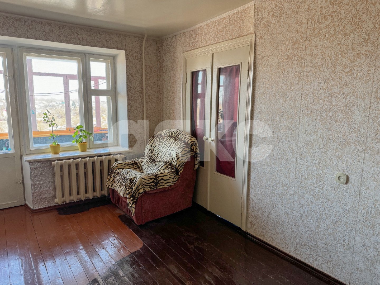 Фото №3: 3-комнатная квартира 59 м² - Тула, Центральный территориальный округ, Скуратовский, п. 2-й Западный, ул. Новосёлов, 1