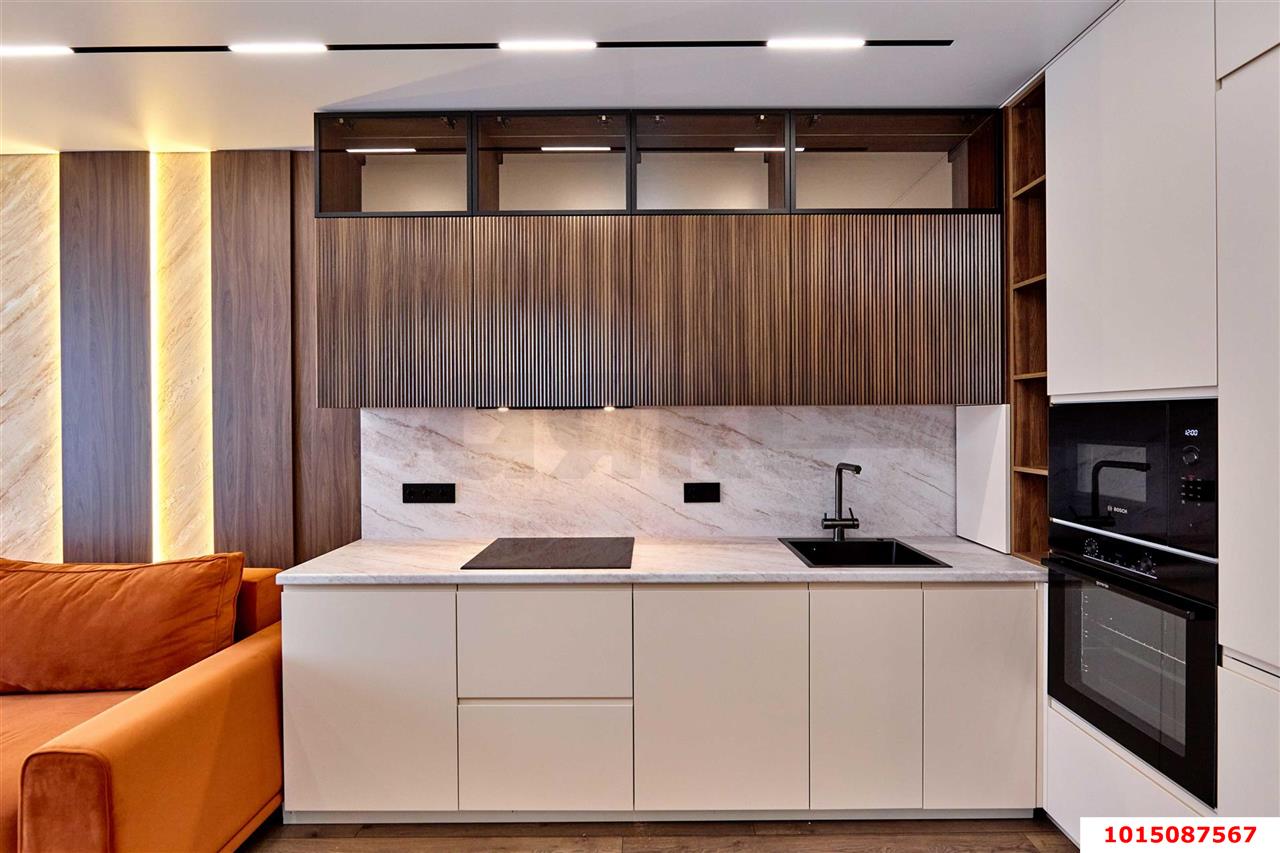 Фото №3: 1-комнатная квартира 55 м² - Краснодар, Карасунский внутригородской округ, Хлопчато-бумажный Комбинат, мкр. жилой комплекс Элегант, ул. Старокубанская, 131/1