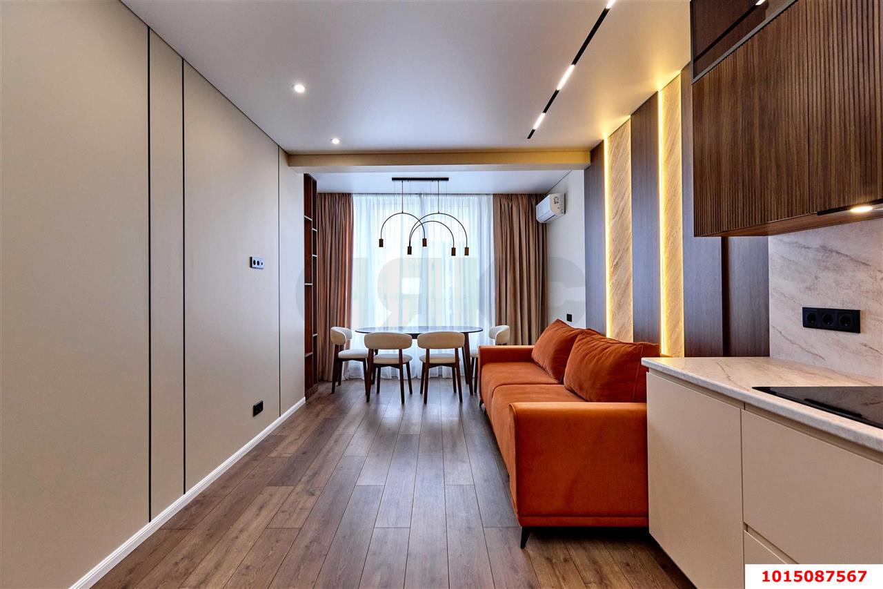 Фото №2: 1-комнатная квартира 55 м² - Краснодар, Карасунский внутригородской округ, Хлопчато-бумажный Комбинат, мкр. жилой комплекс Элегант, ул. Старокубанская, 131/1