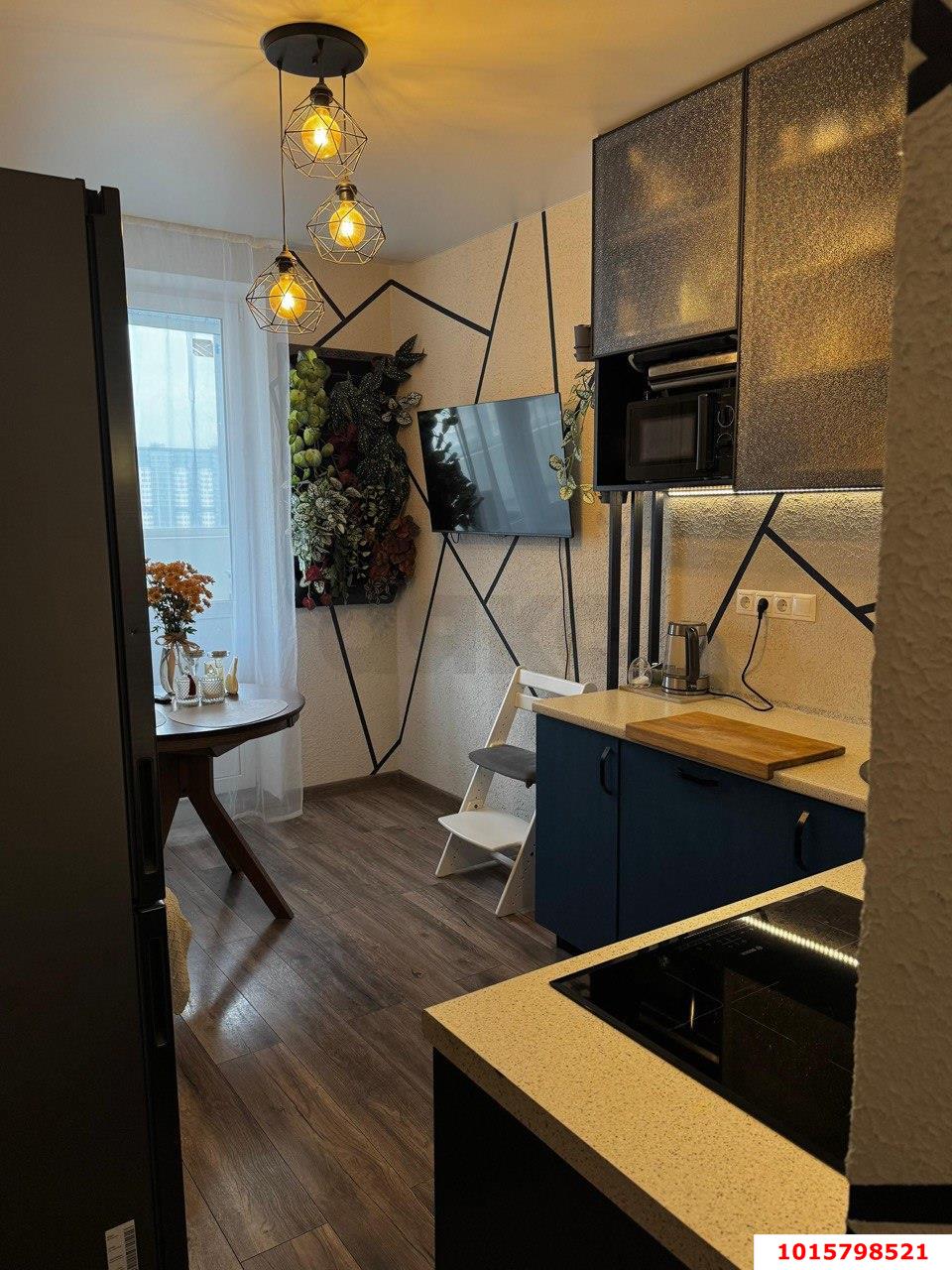 Фото №2: 2-комнатная квартира 57 м² - Краснодар, Карасунский внутригородской округ, Хлопчато-бумажный Комбинат, мкр. жилой комплекс Галактика, ул. Уральская, 71