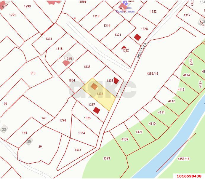 Фото №1: Коммерческая земля 10 сот. - Крепостная, пер. Мира, 18