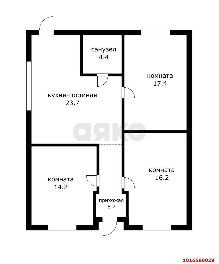 Фото №17: Дом 84 м² + 4 сот. - Краснодар, Прикубанский внутригородской округ, Сады Калинина, ст КНИИСХ, ул. 31-я Линия, 746