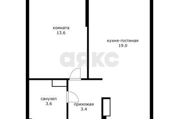 Фото №1: 1-комнатная квартира 39 м² - Краснодар, мкр. жилой комплекс Самолёт-3, ул. Ивана Беличенко, 86