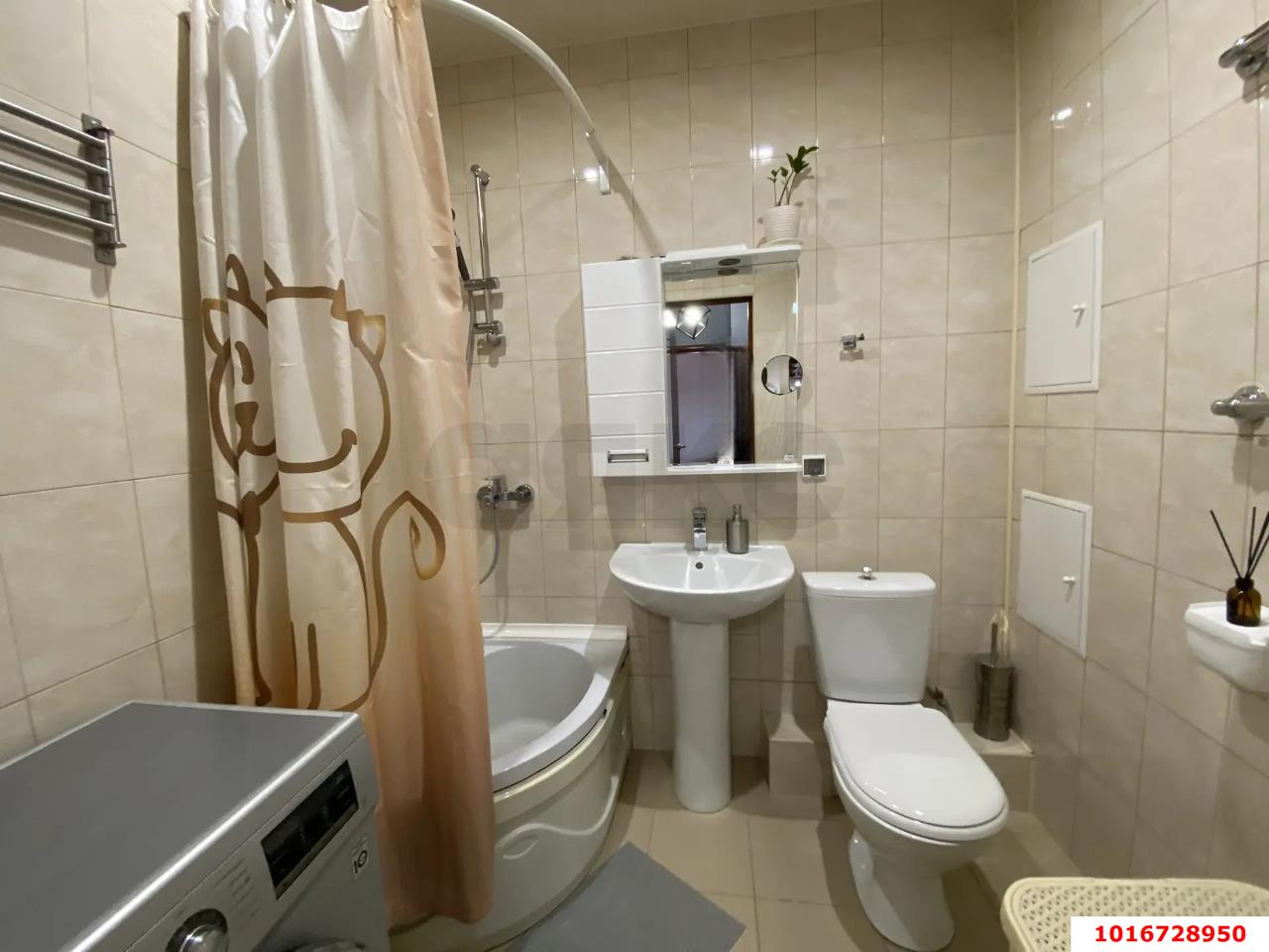 Фото №6: 1-комнатная квартира 40 м² - Краснодар, Карасунский внутригородской округ, мкр. Комсомольский, ул. Тюляева, 3/2