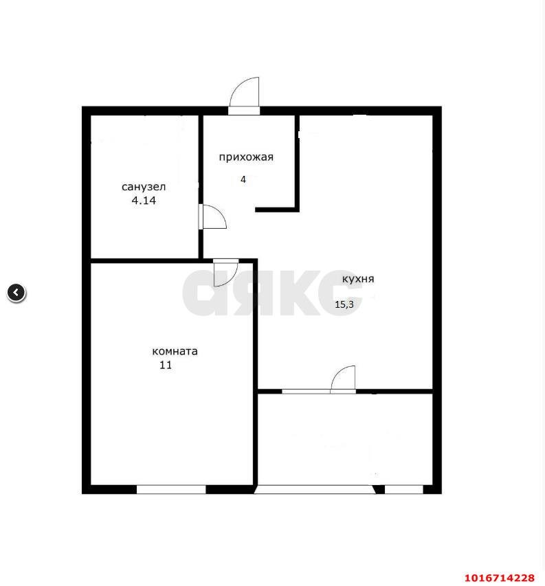 Фото №5: 1-комнатная квартира 36 м² - Краснодар, жилой комплекс Новые Сезоны, мкр. Прикубанский внутригородской округ, ул. Скандинавская, 1к3