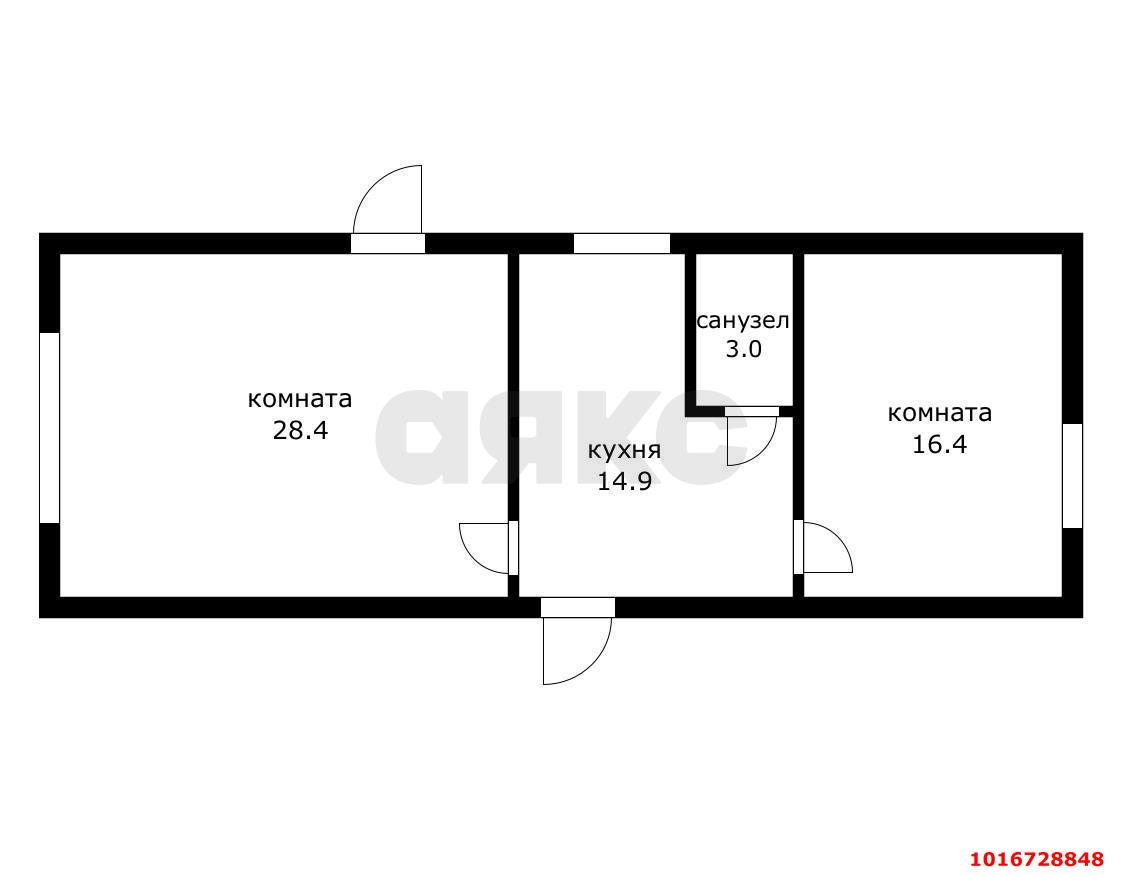 Фото №12: Дом 67 м² + 6.43 сот. - Старокорсунская, мкр. Карасунский внутригородской округ, ул. Корсунская, 13