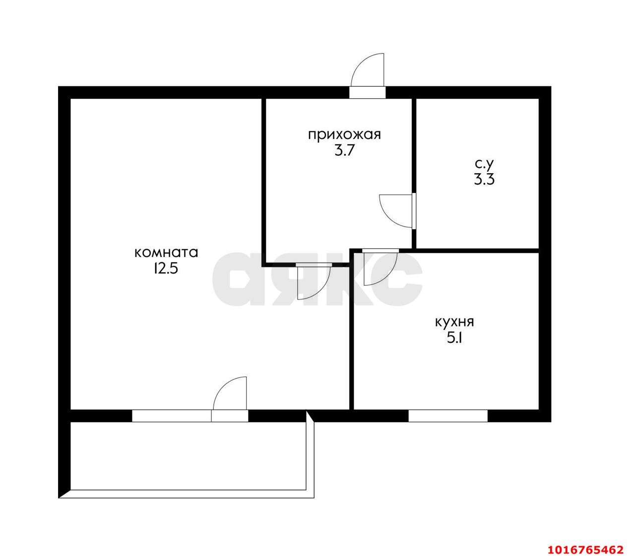 Фото №10: 1-комнатная квартира 27 м² - Краснодар, мкр. Западный внутригородской округ, ул. Рашпилевская, 178/1