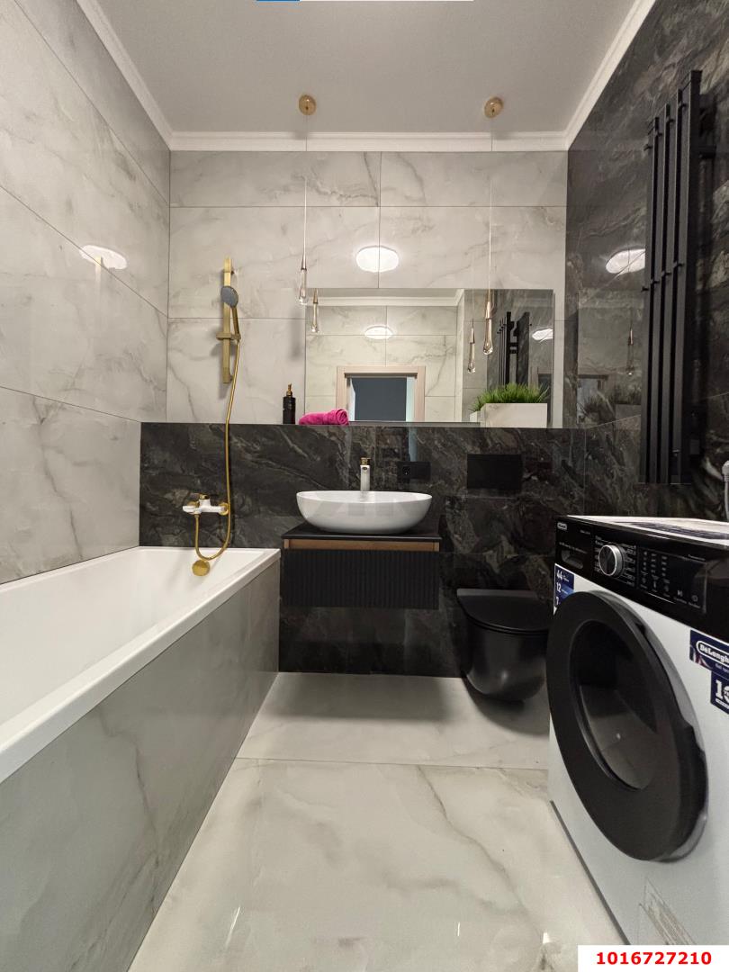 Фото №6: 1-комнатная квартира 40 м² - Краснодар, Прикубанский внутригородской округ, мкр. Достояние, ул. Григория Булгакова, 8к1