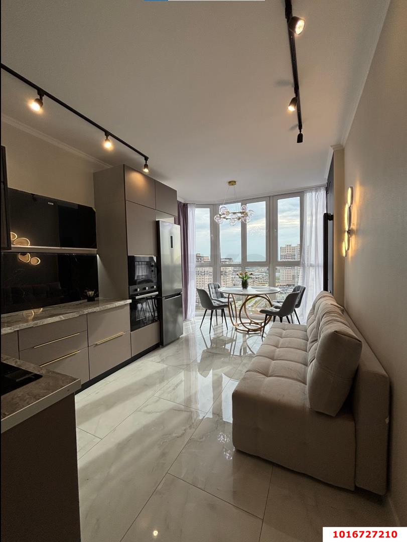 Фото №3: 1-комнатная квартира 40 м² - Краснодар, Прикубанский внутригородской округ, мкр. Достояние, ул. Григория Булгакова, 8к1