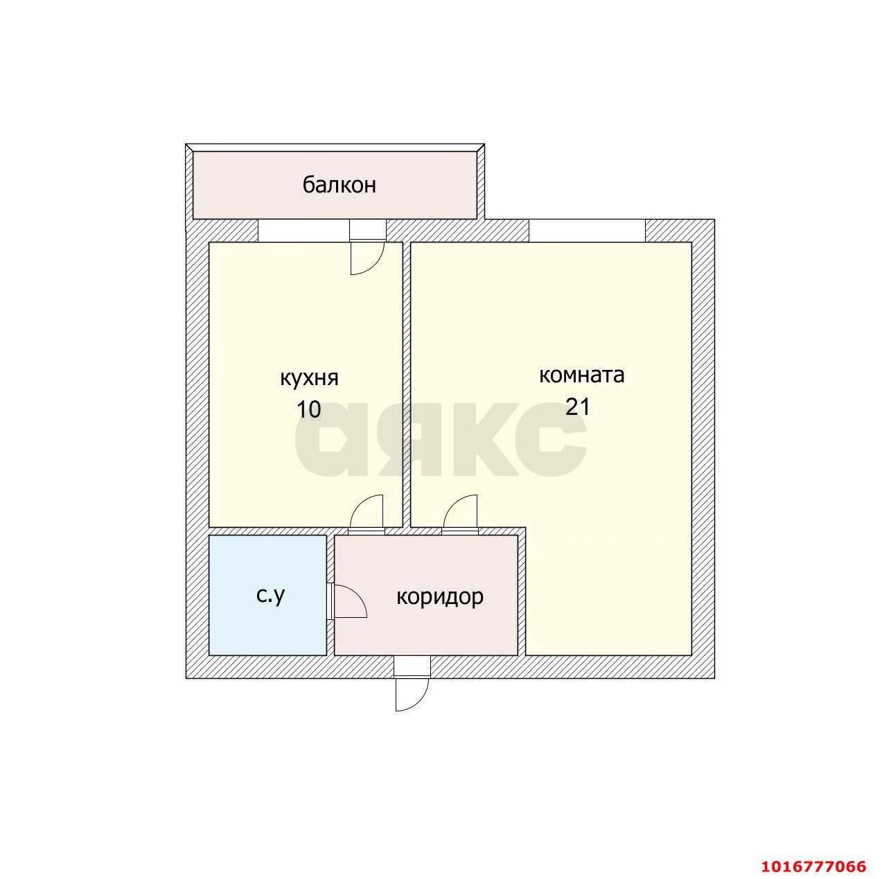 Фото №13: 1-комнатная квартира 38 м² - Краснодар, Прикубанский внутригородской округ, Фестивальный, мкр. Солнечный, ул. Архитектора Ишунина, 7