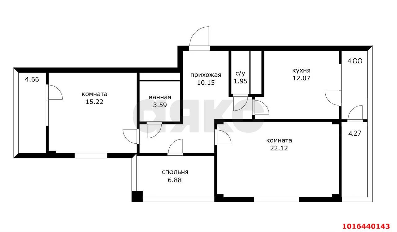 Фото №36: 2-комнатная квартира 70 м² - Краснодар, Карасунский внутригородской округ, жилой комплекс Империал, Пашковский, мкр. жилой комплекс Вивальди, ул. Леонида Лаврова, 8к3