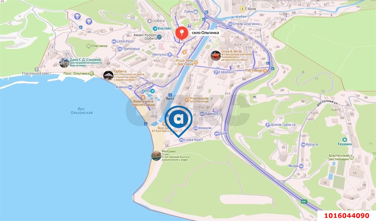 Фото №2: Апартаменты 33 м² - Ольгинка, мкр. Горизонт, 77