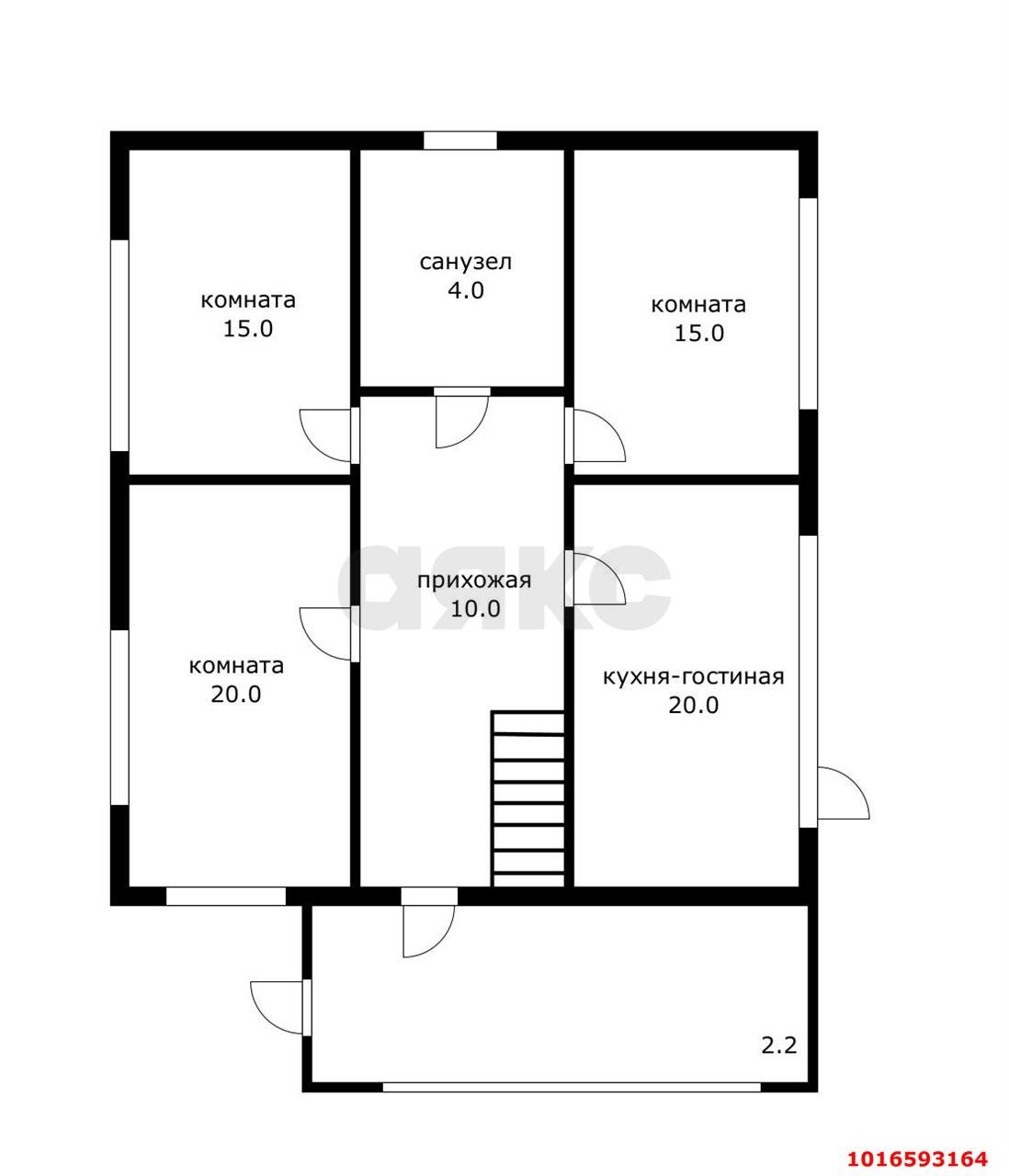 Фото №7: Дом 94 м² + 4 сот. - СНТ Северное, мкр. Прикубанский внутригородской округ, ул. Виноградная, 386