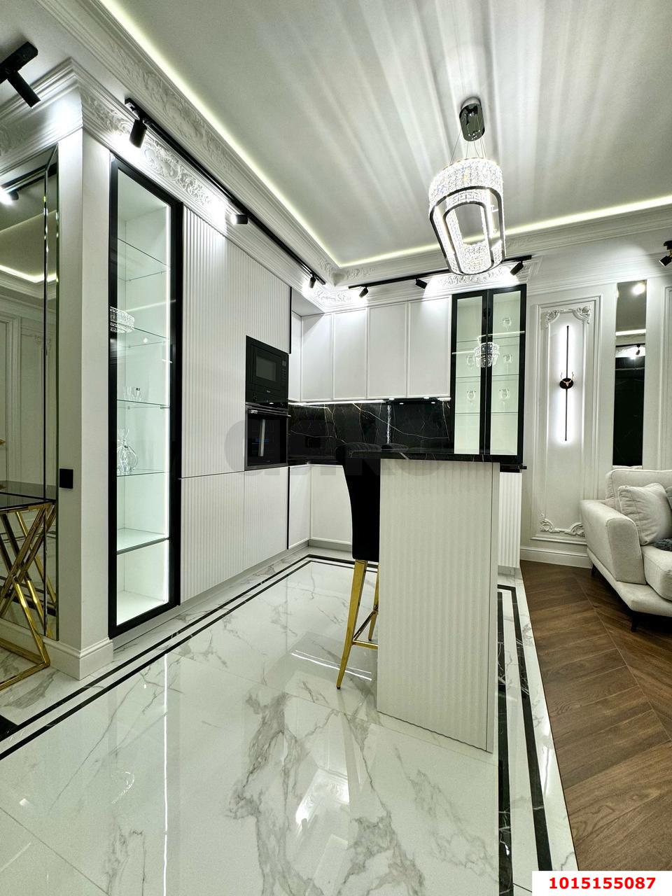 Фото №5: 2-комнатная квартира 48 м² - Краснодар, Прикубанский внутригородской округ, Фестивальный, Отделение № 1 совхоза Солнечный, мкр. ЖК Седьмой Континент