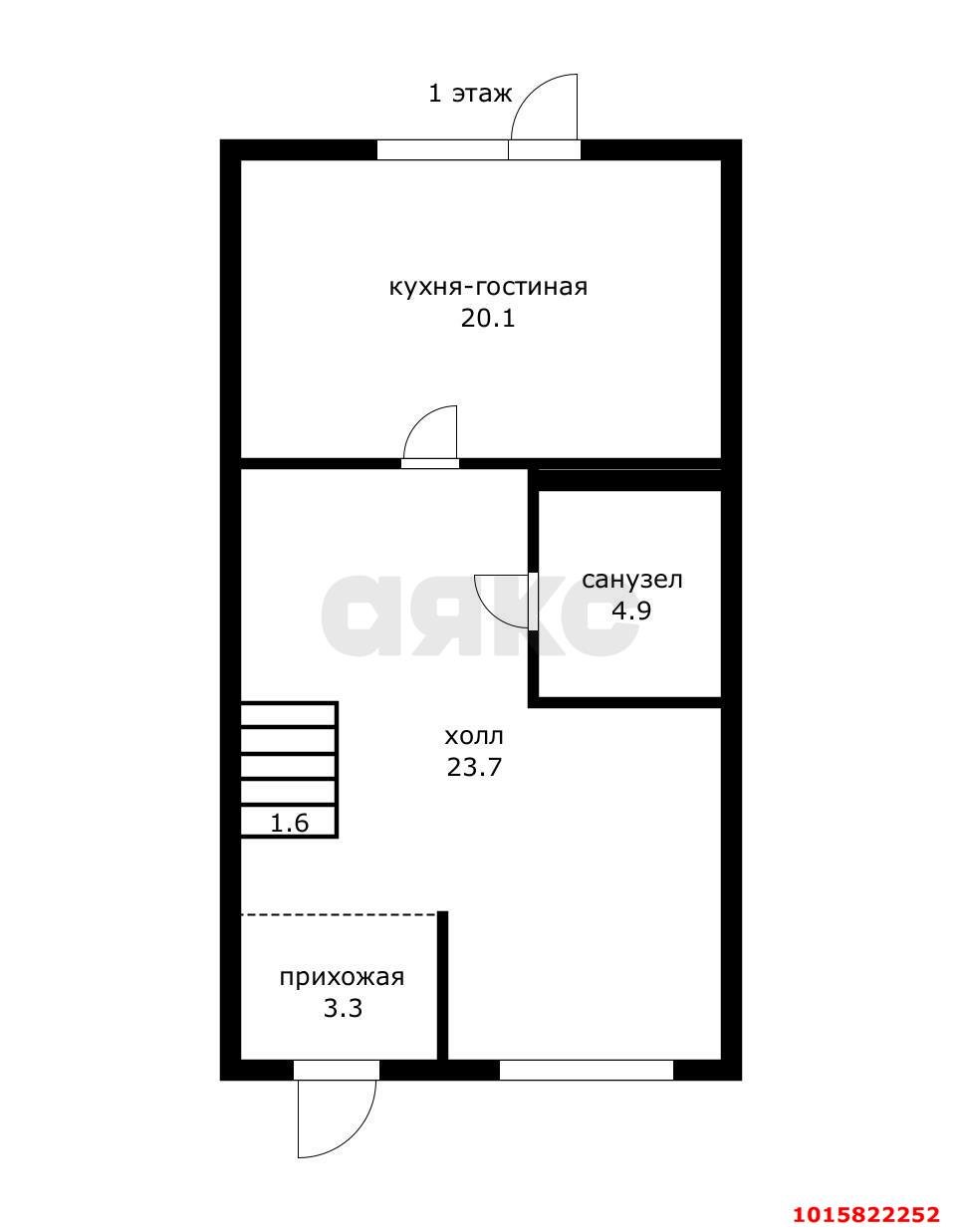 Фото №11: Дом 106 м² + 1.5 сот. - Краснодар, Прикубанский внутригородской округ, мкр. Сады Калинина, ул. Народная, 6Б