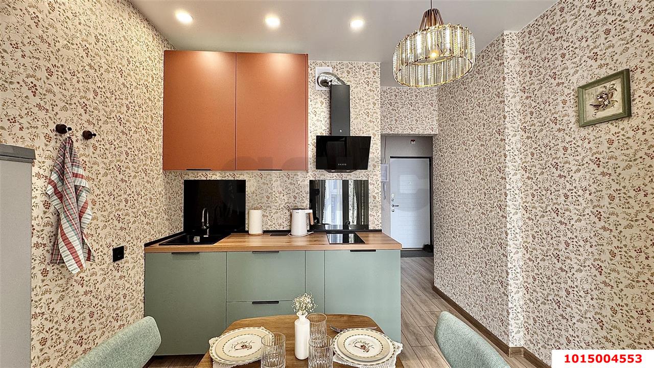 Фото №2: 1-комнатная квартира 37 м² - Знаменский, Карасунский внутригородской округ, мкр. Родные Просторы, ул. Природная, 10Бк22