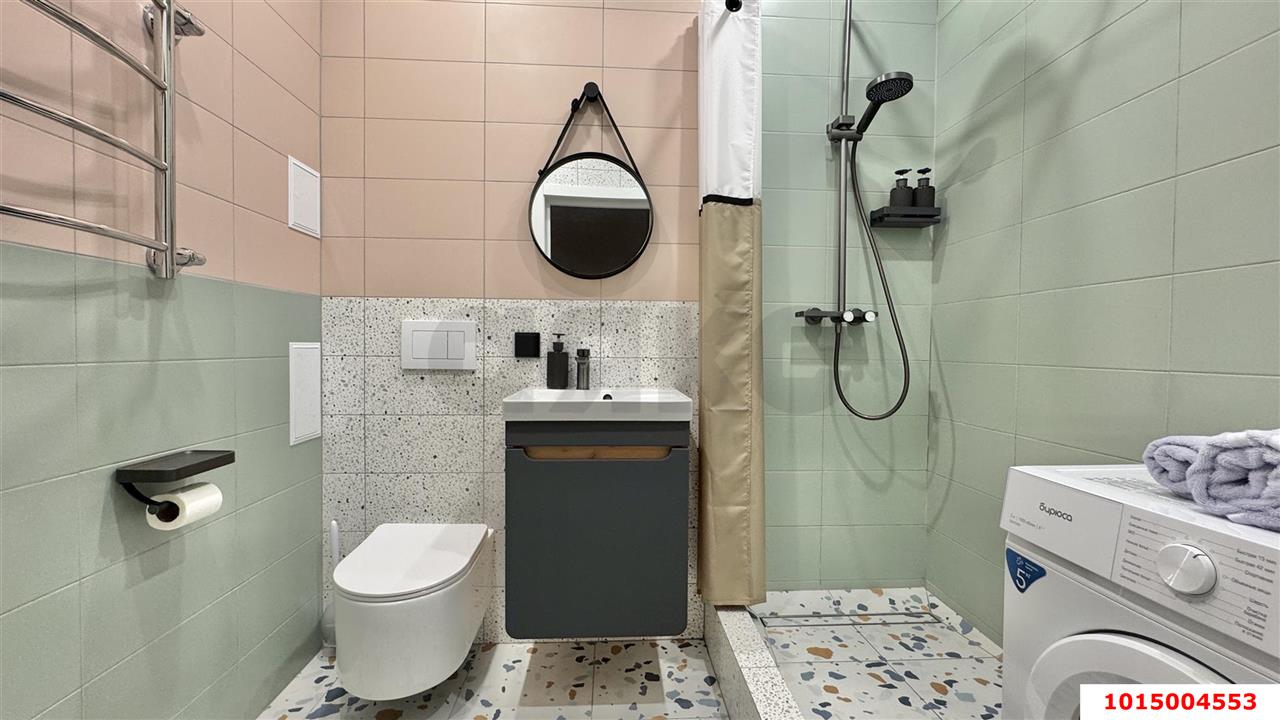 Фото №16: 1-комнатная квартира 37 м² - Знаменский, Карасунский внутригородской округ, мкр. Родные Просторы, ул. Природная, 10Бк22