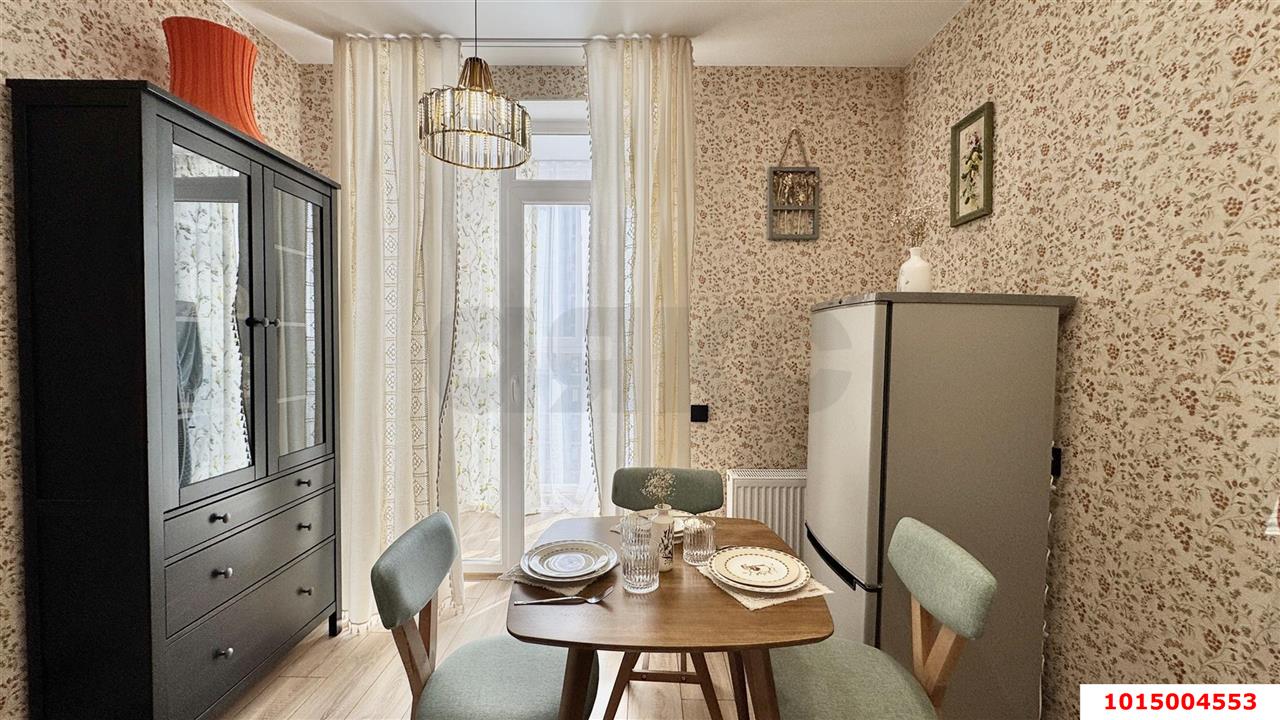 Фото №1: 1-комнатная квартира 37 м² - Знаменский, Карасунский внутригородской округ, мкр. Родные Просторы, ул. Природная, 10Бк22