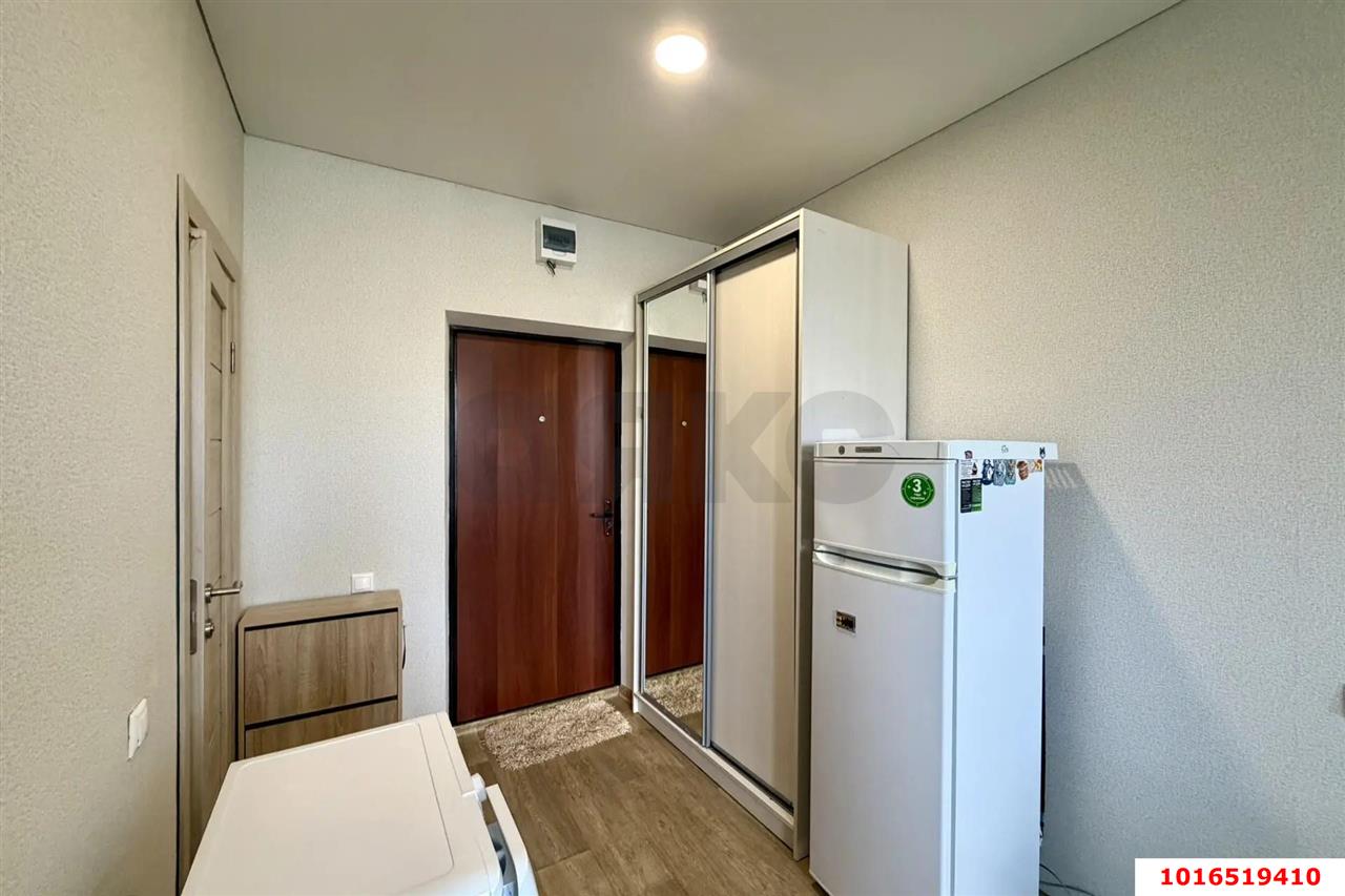 Фото №4: Студия <span class="whitespace-nowrap">25 м²</span>, <span class="whitespace-nowrap">16/16 эт.</span> - Краснодар, Прикубанский внутригородской округ, мкр. Славянский, ул. Заполярная, 37к5