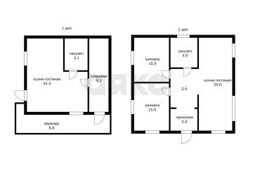 Фото №2: Дом 100 м² - Елизаветинская, ст Стекольщик, ул. Виноградная, 37