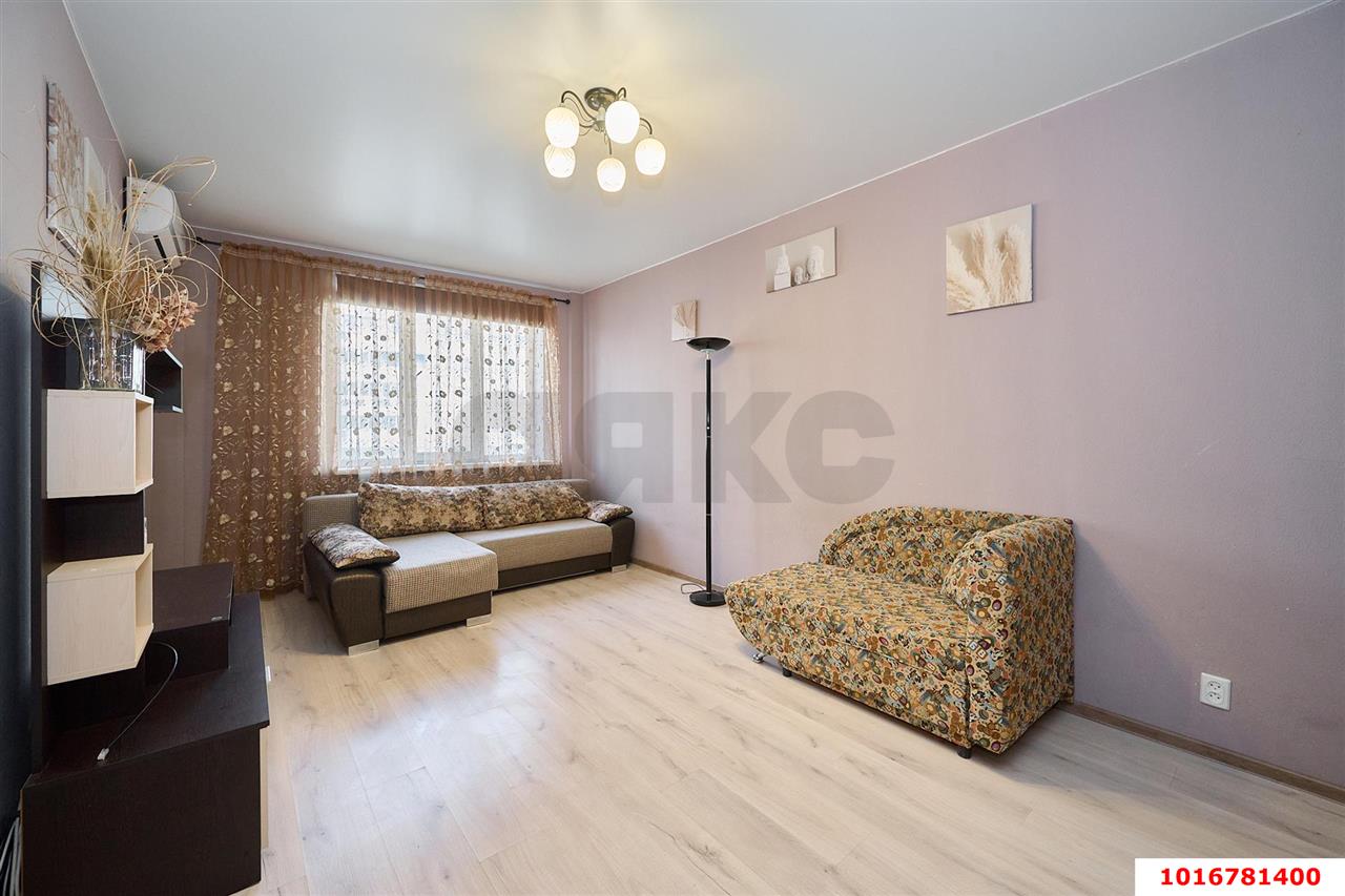 Фото №1: 1-комнатная квартира 45 м² - Краснодар, Карасунский внутригородской округ, Комсомольский, мкр. ЖК Форт Карасун, ул. Сормовская, 208/1