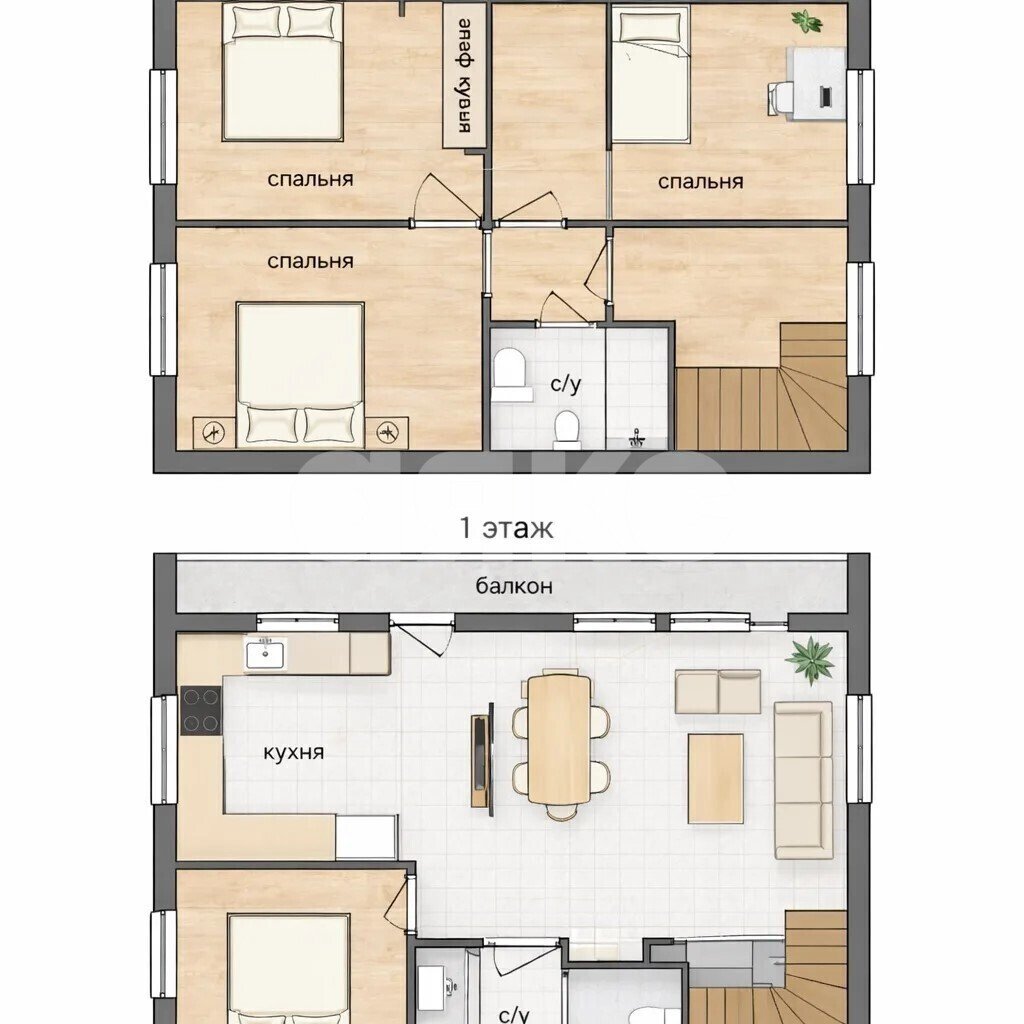 Фото №26: 3-комнатная квартира 150 м² - Солослово, 4