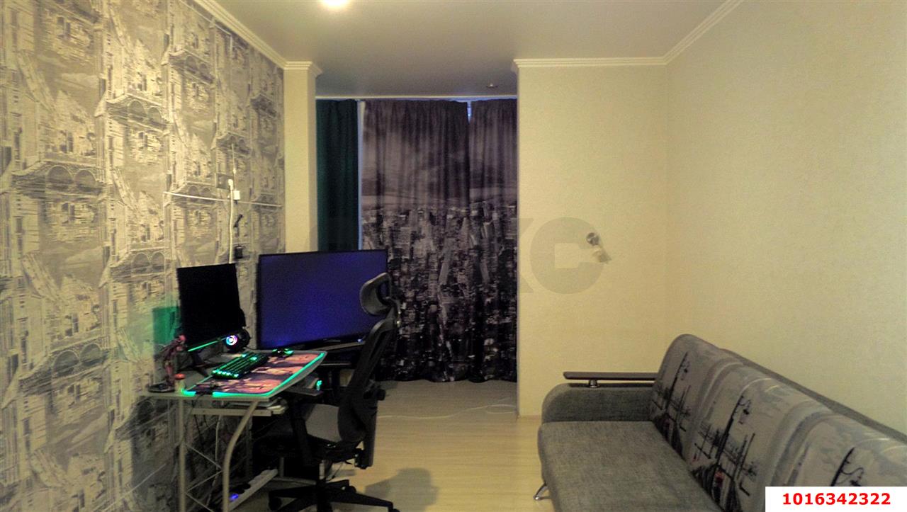 Фото №3: 1-комнатная квартира 37 м² - Краснодар, Карасунский внутригородской округ, мкр. Черёмушки, ул. Селезнёва, 4/5