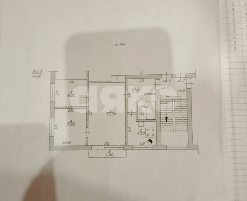 Фото №20: 3-комнатная квартира 43 м² - Кореновск, мкр. 1-й квартал, ул. Карла Маркса, 184