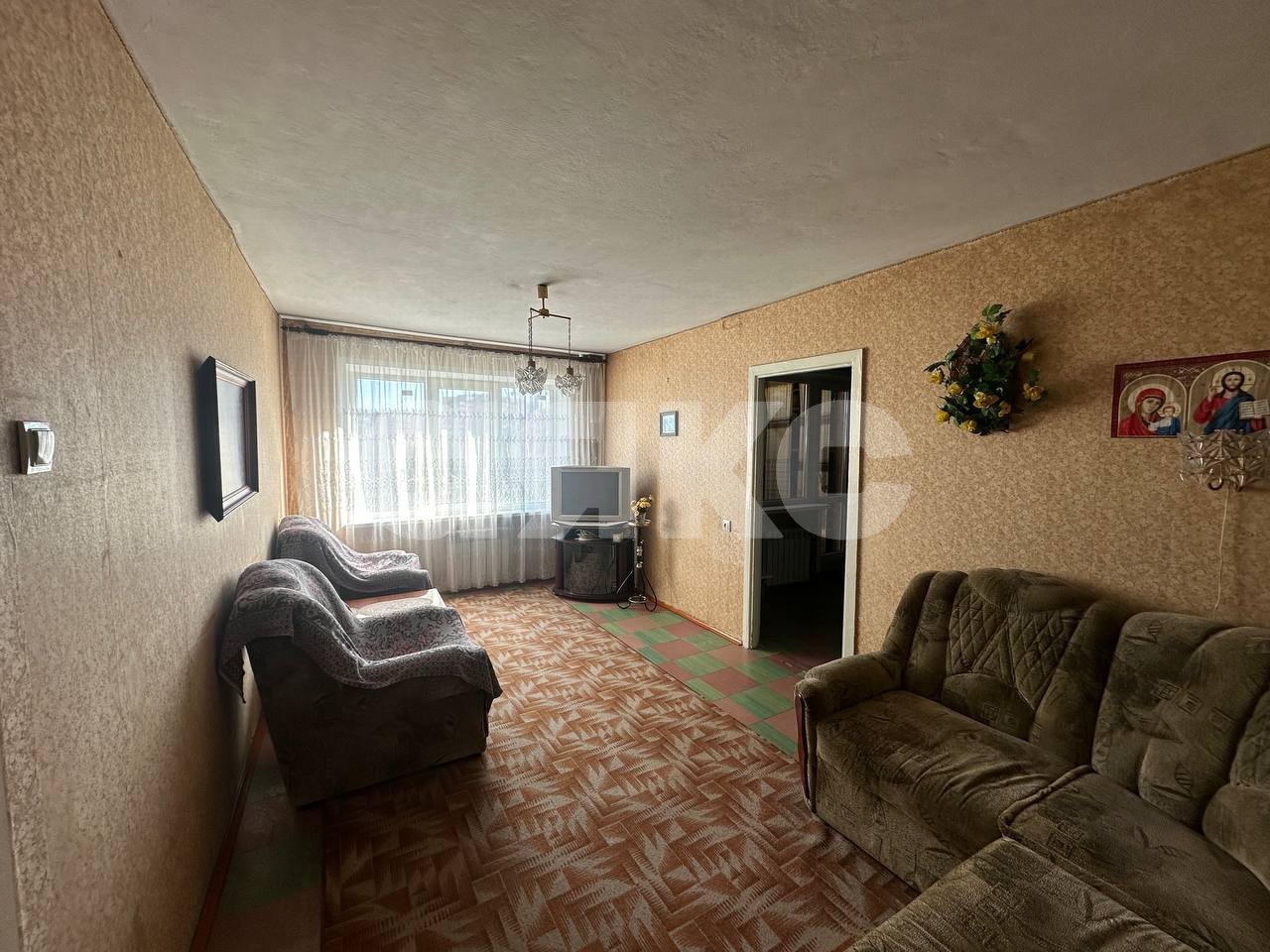 Фото №1: 3-комнатная квартира 55 м² - Мариуполь, р. Жовтневый, ул. Котляревского, 4