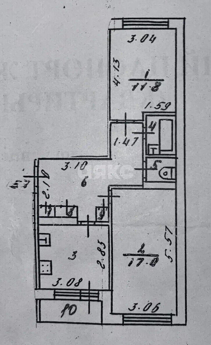 Фото №28: 2-комнатная квартира 54 м² - Хорлово, ул. Победы, 1