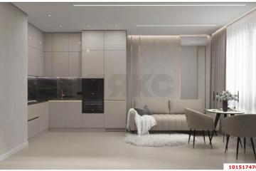 Фото №2: 1-комнатная квартира 36 м² - Краснодар, мкр. жилой комплекс Все Свои, ул. Колхозная, 5/2