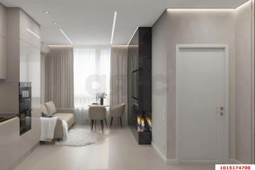 Фото №3: 1-комнатная квартира 36 м² - Краснодар, мкр. жилой комплекс Все Свои, ул. Колхозная, 5/2