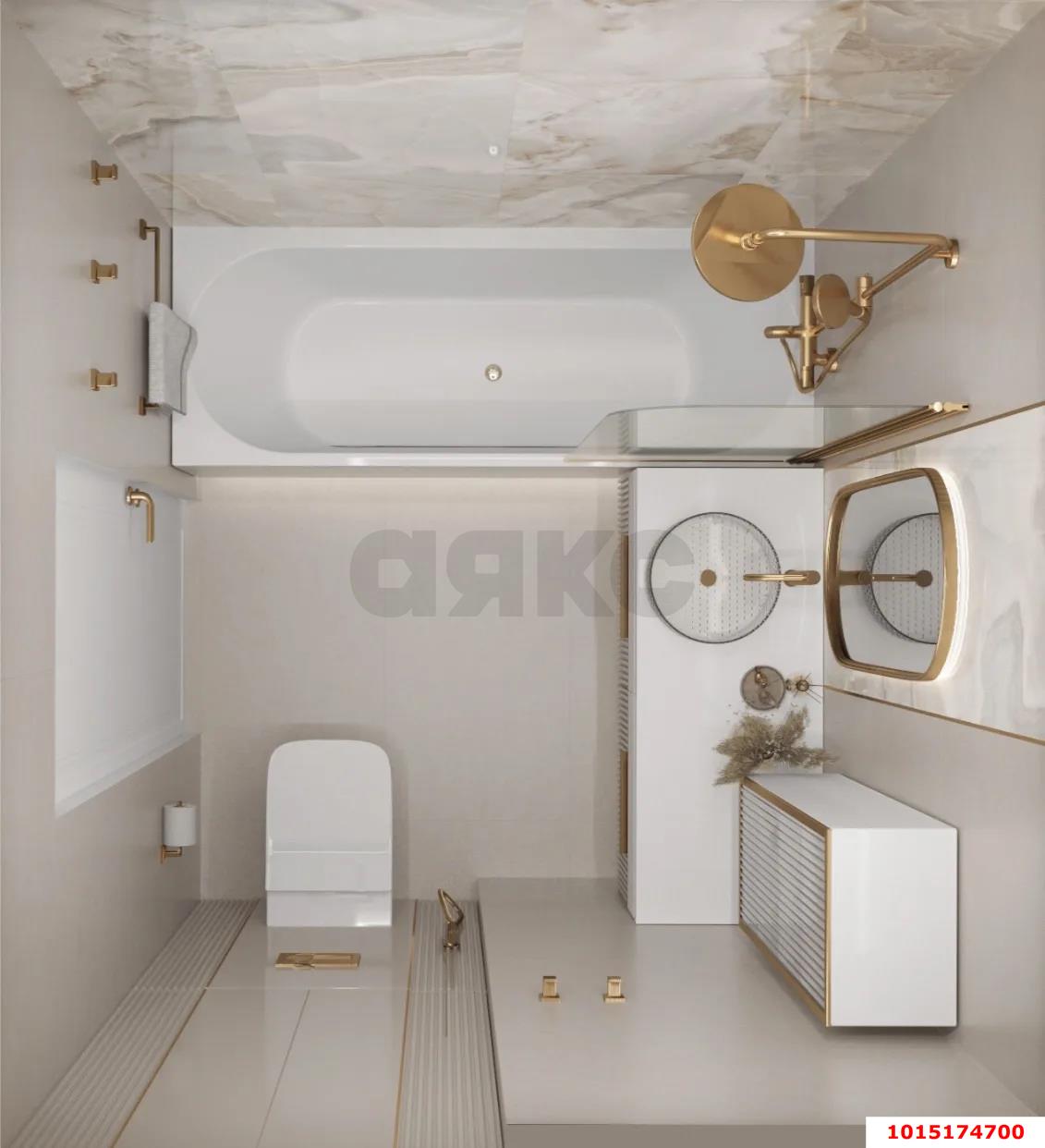 Фото №9: 1-комнатная квартира 36 м² - Краснодар, ЖК Все Свои Вип, Центральный внутригородской округ, Табачная Фабрика, мкр. жилой комплекс Все Свои, ул. Колхозная, 5/2