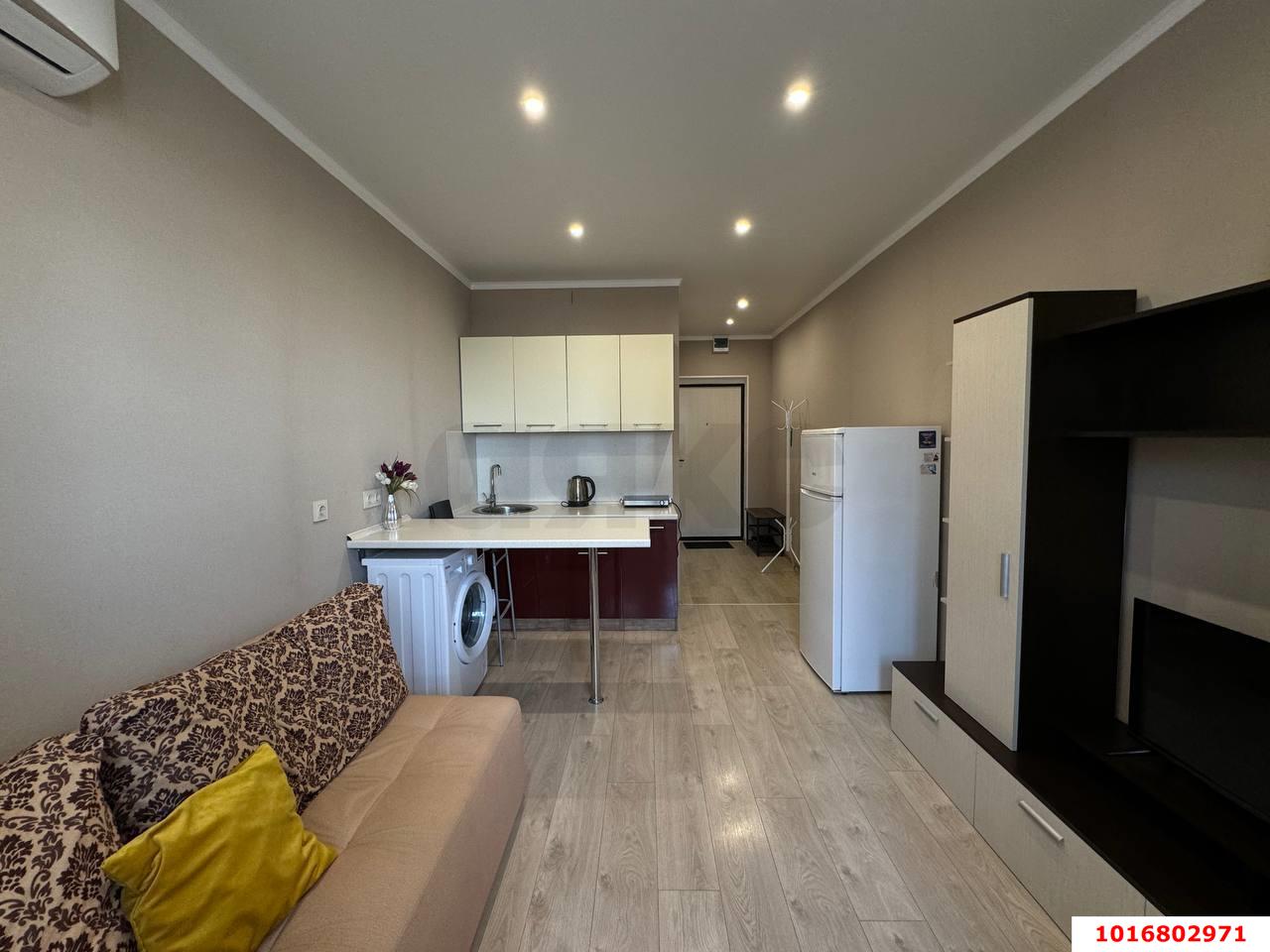 Фото №3: Студия 23 м² - Краснодар, Прикубанский внутригородской округ, мкр. Славянский, ул. Заполярная, 37к3