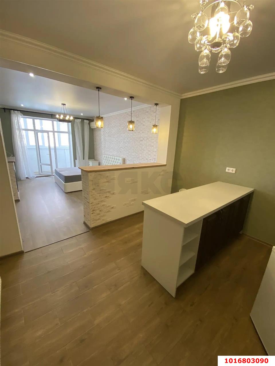 Фото №3: 1-комнатная квартира 47 м² - Краснодар, Прикубанский внутригородской округ, имени Петра Метальникова, мкр. ЖК Первый, ул. Московская, 129