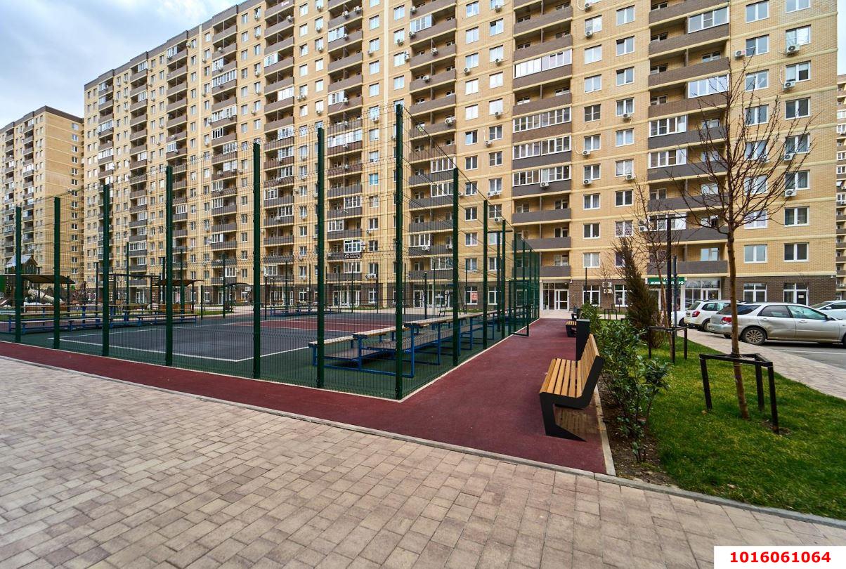 Фото №2: 2-комнатная квартира 60 м² - Краснодар, Прикубанский внутригородской округ, мкр. жилой комплекс Дыхание, ул. Лётчика Позднякова, 2к7