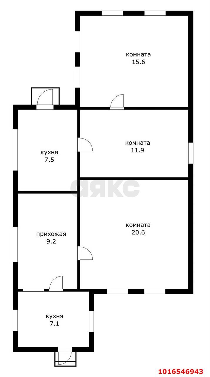 Фото №2: Дом 71 м² + 4.53 сот. - Краснодар, Карасунский внутригородской округ, мкр. Курортный, ул. Курортный Посёлок, 54