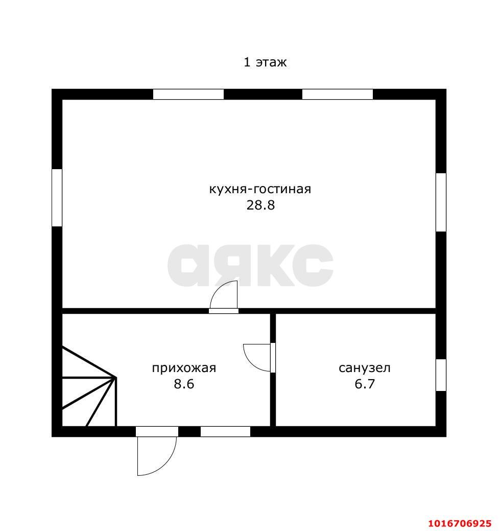 Фото №5: Дом 83 м² + 2.6 сот. - Кубань, ул. Земляничная, 26