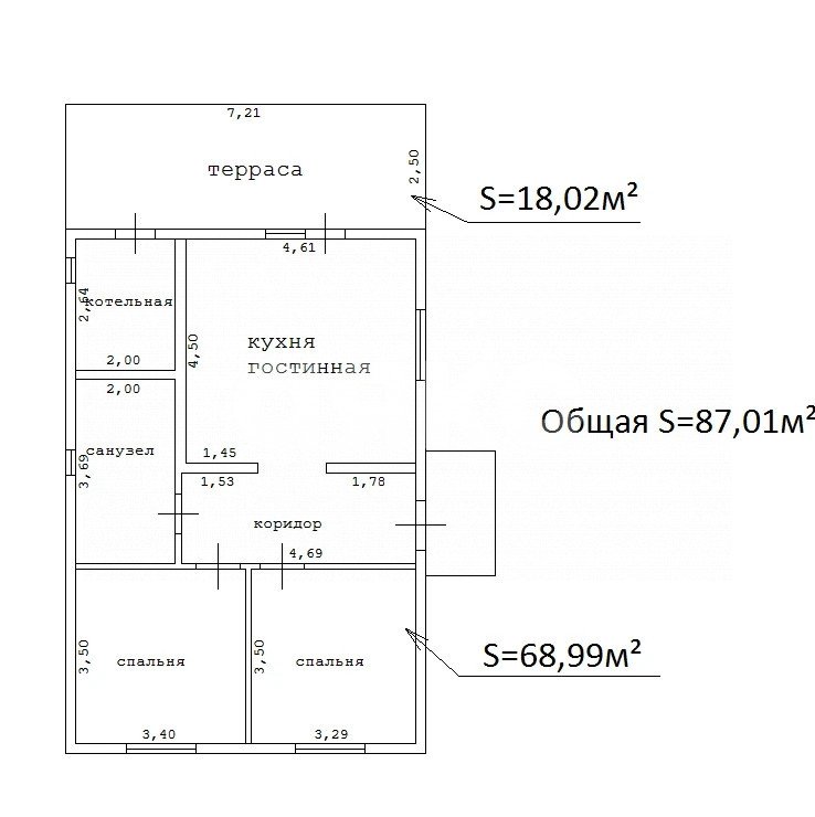 Фото №17: Дом 87 м² + 4 сот. - Семигорский, ул. Виноградная