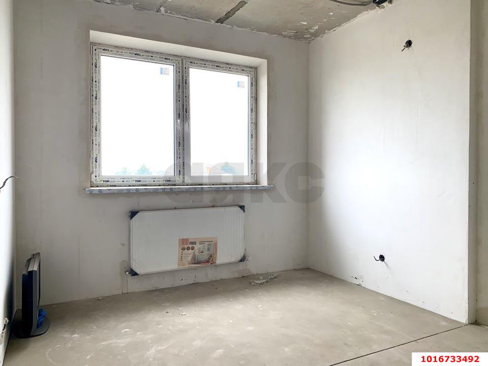 Фото №2: 1-комнатная квартира <span class="whitespace-nowrap">35 м²</span>, <span class="whitespace-nowrap">4/16 эт.</span> - Краснодар, Карасунский внутригородской округ, мкр. ЖК Смородина, ул. имени Владимира Жириновского, 1к1