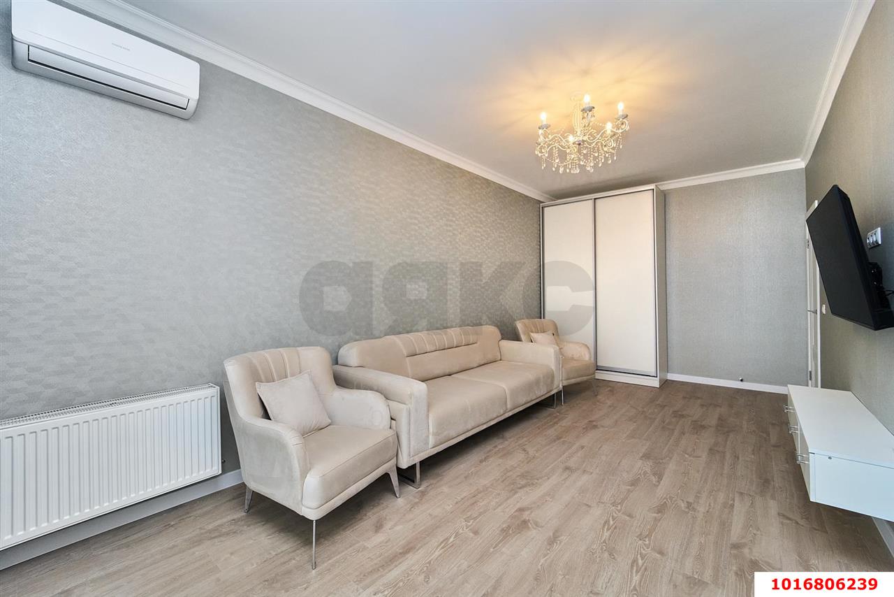 Фото №11: 2-комнатная квартира 68 м² - Краснодар, Карасунский внутригородской округ, Хлопчато-бумажный Комбинат, мкр. жилой комплекс Аквамарин, ул. Уральская, 75к2